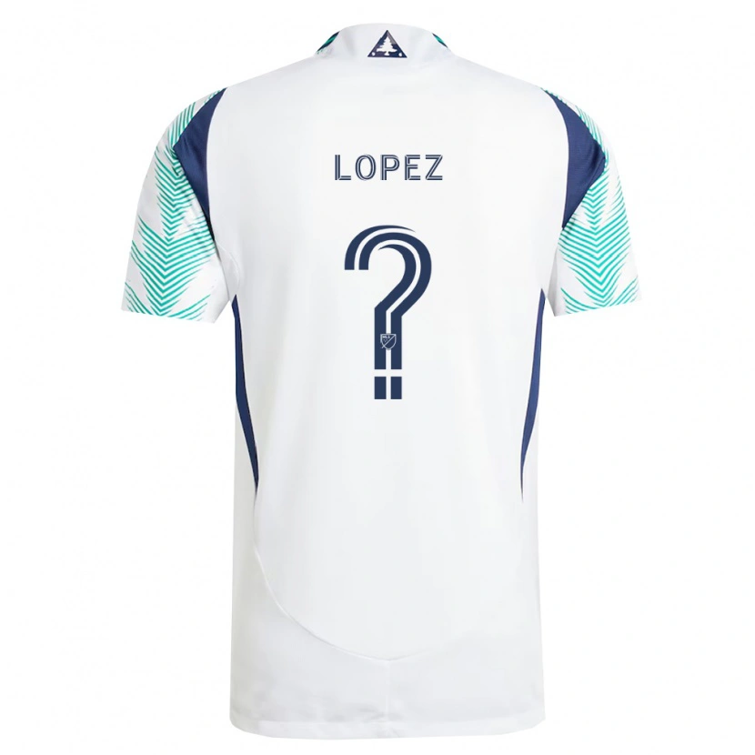 Danxen Homem Camisola Darwin Lopez #0 Branco Azul Marinho Verde Claro Alternativa 2026/27 Camisa Brasil