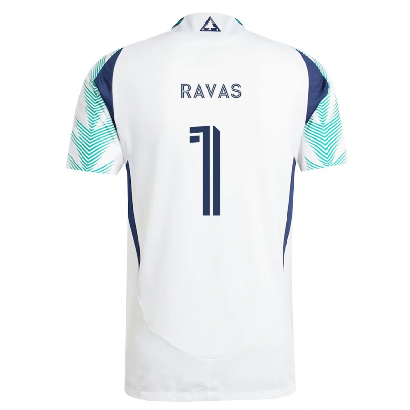 Danxen Homem Camisola Henrich Ravas #1 Branco Azul Marinho Verde Claro Alternativa 2026/27 Camisa Brasil