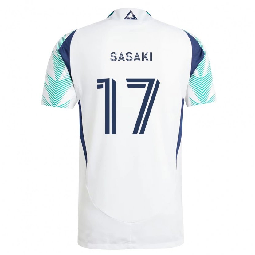 Danxen Homem Camisola Shuma Sasaki #17 Branco Azul Marinho Verde Claro Alternativa 2026/27 Camisa Brasil