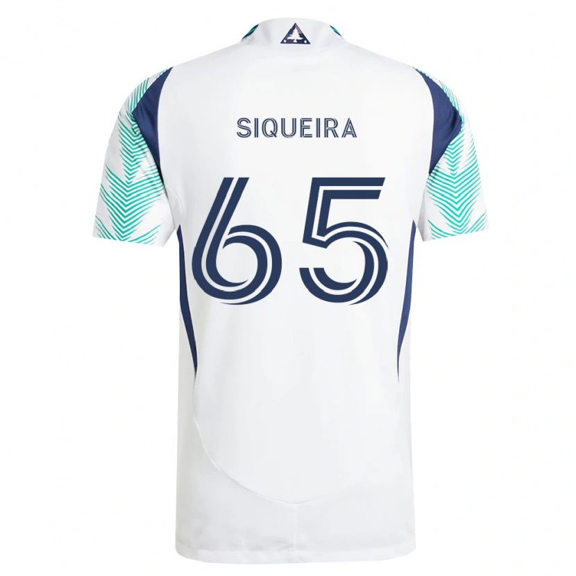 Danxen Homem Camisola Judah Siqueira #65 Branco Azul Marinho Verde Claro Alternativa 2026/27 Camisa Brasil