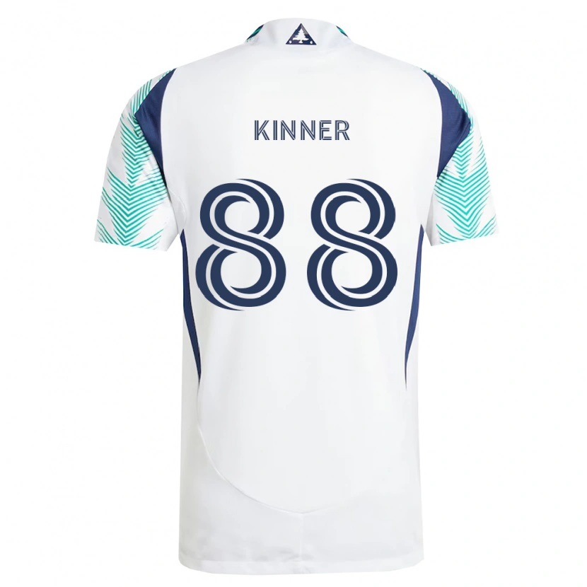 Danxen Homem Camisola Sage Kinner #88 Branco Azul Marinho Verde Claro Alternativa 2026/27 Camisa Brasil