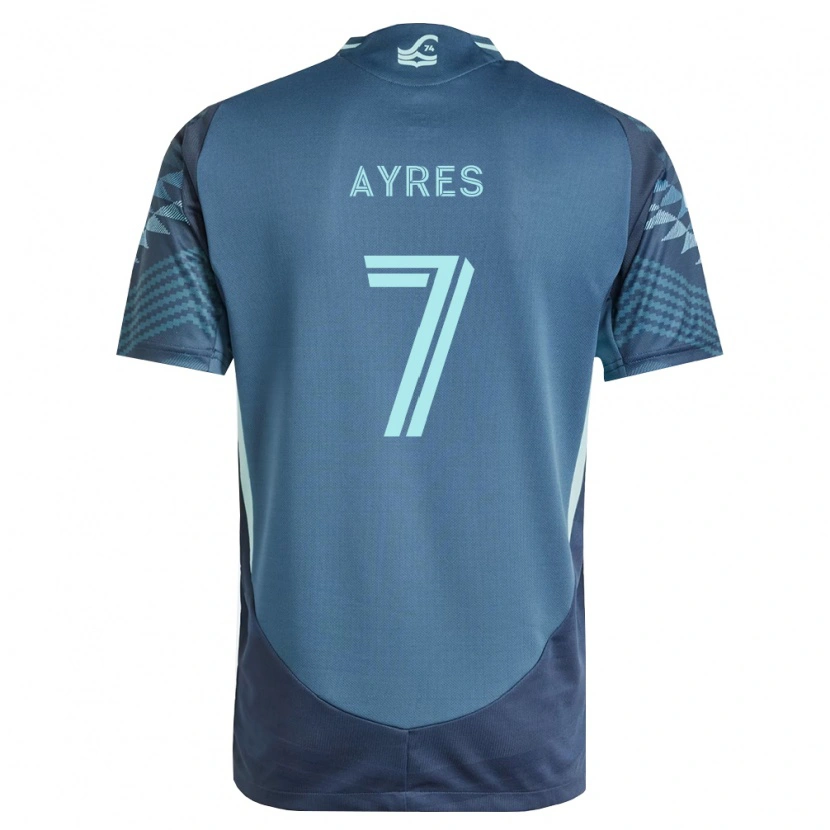 Danxen Homem Camisola Melina Ayres #7 Azul Marinho Verde Alternativa 2026/27 Camisa Brasil
