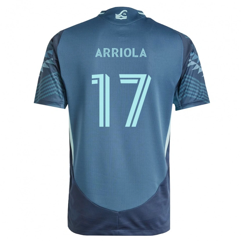 Danxen Homem Camisola Paul Arriola #17 Azul Marinho Verde Alternativa 2026/27 Camisa Brasil