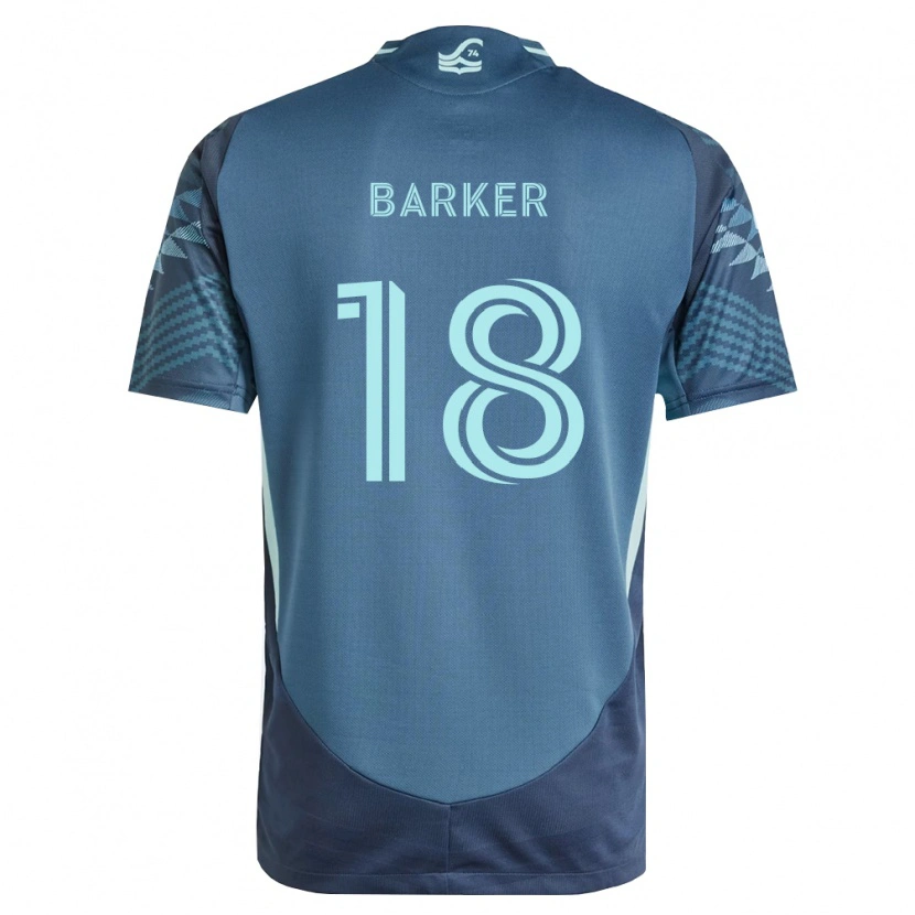 Danxen Homem Camisola Alicia Barker #18 Azul Marinho Verde Alternativa 2026/27 Camisa Brasil