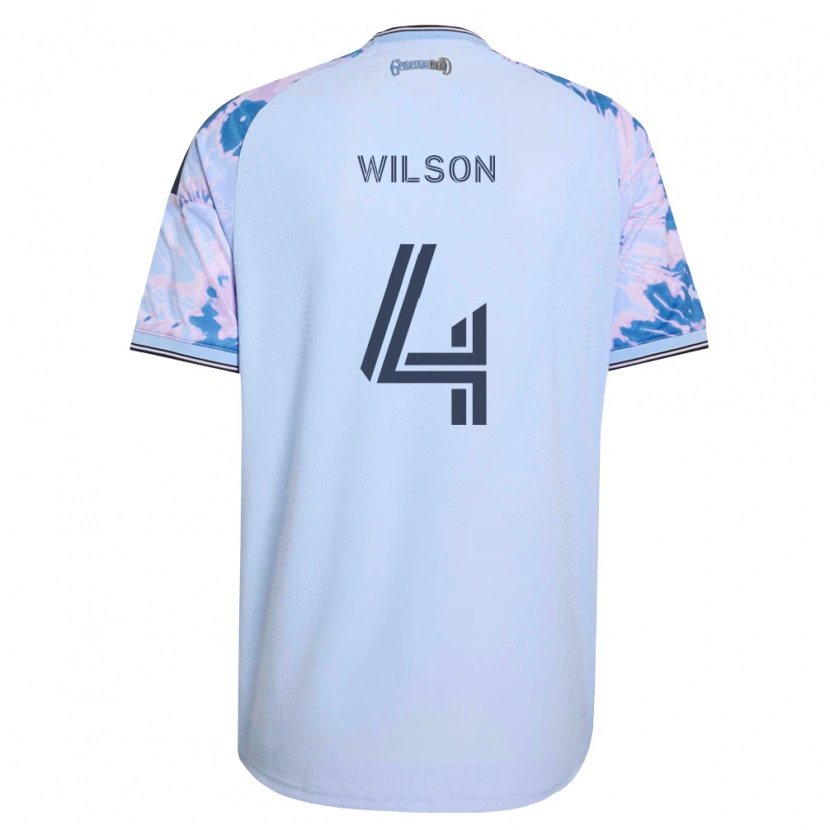 Danxen Homem Camisola Bruno Wilson #4 Azul Real Branco Preto Alternativa 2026/27 Camisa Brasil