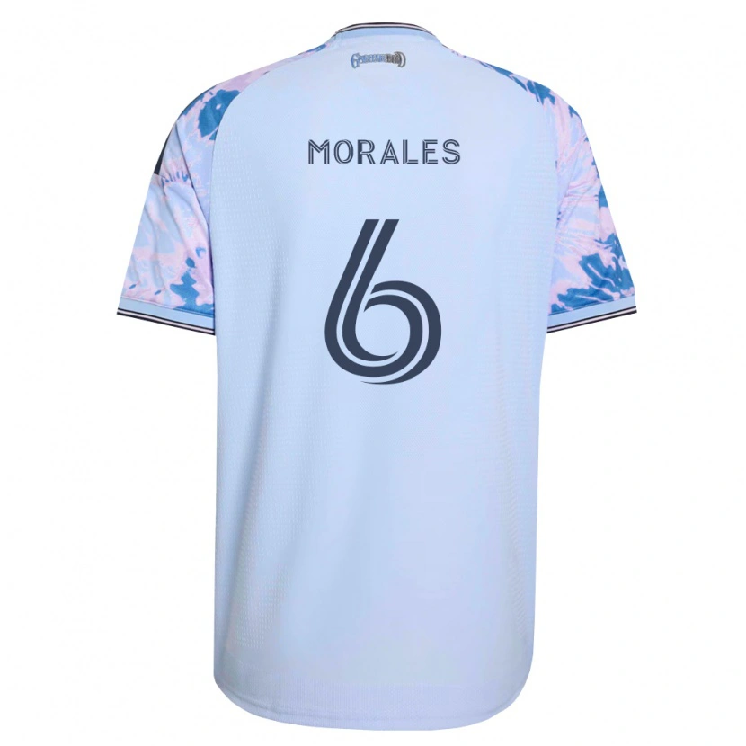 Danxen Homem Camisola Alfredo Morales #6 Azul Real Branco Preto Alternativa 2026/27 Camisa Brasil