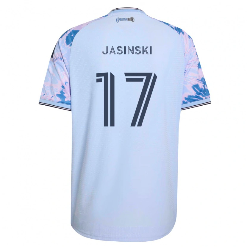 Danxen Homem Camisola Jack Jasinski #17 Azul Real Branco Preto Alternativa 2026/27 Camisa Brasil