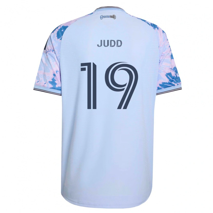 Danxen Homem Camisola Preston Judd #19 Azul Real Branco Preto Alternativa 2026/27 Camisa Brasil