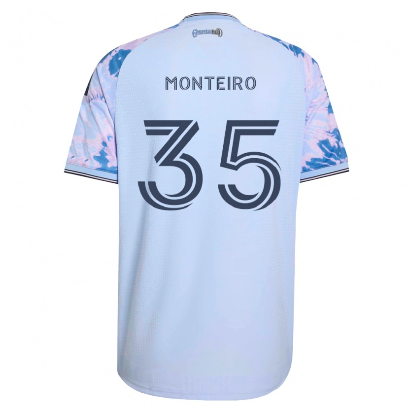 Danxen Homem Camisola Jamiro Monteiro #35 Azul Real Branco Preto Alternativa 2026/27 Camisa Brasil