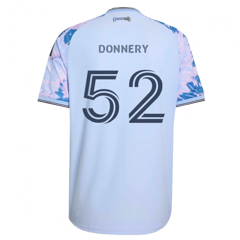 Danxen Homem Camisola Julian Donnery #52 Azul Real Branco Preto Alternativa 2026/27 Camisa Brasil