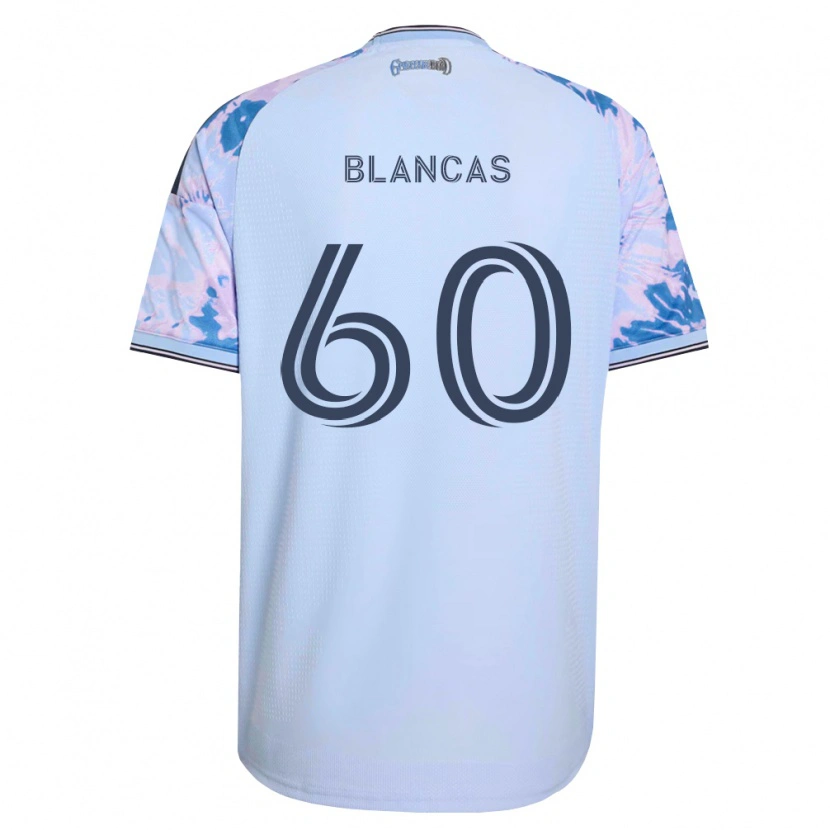 Danxen Homem Camisola Eduardo Blancas #60 Azul Real Branco Preto Alternativa 2026/27 Camisa Brasil