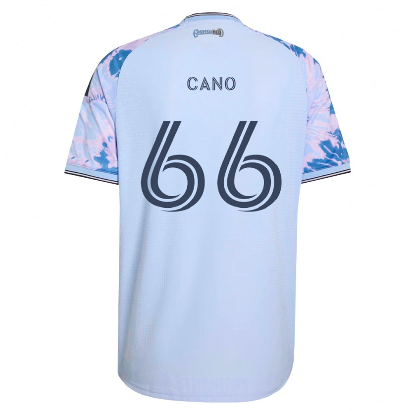 Danxen Homem Camisola Alejandro Cano #66 Azul Real Branco Preto Alternativa 2026/27 Camisa Brasil