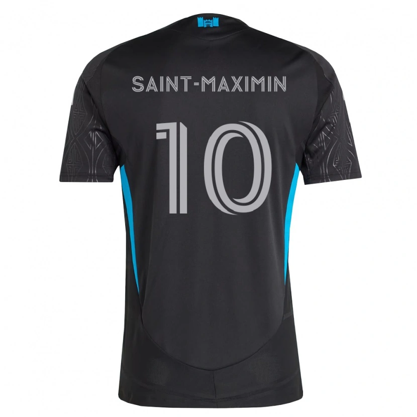 Danxen Homem Camisola Allan Saint-Maximin #10 Preto Branco Azul Celeste Alternativa 2026/27 Camisa Brasil