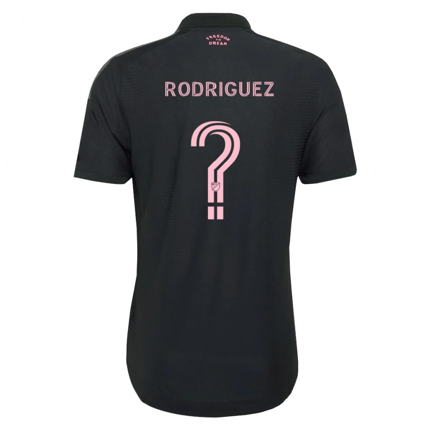 Danxen Homem Camisola Emerson Rodríguez #0 Rosa Preto Branco Alternativa 2026/27 Camisa Brasil
