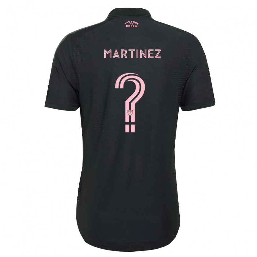 Danxen Homem Camisola Derrek Martinez #0 Rosa Preto Branco Alternativa 2026/27 Camisa Brasil