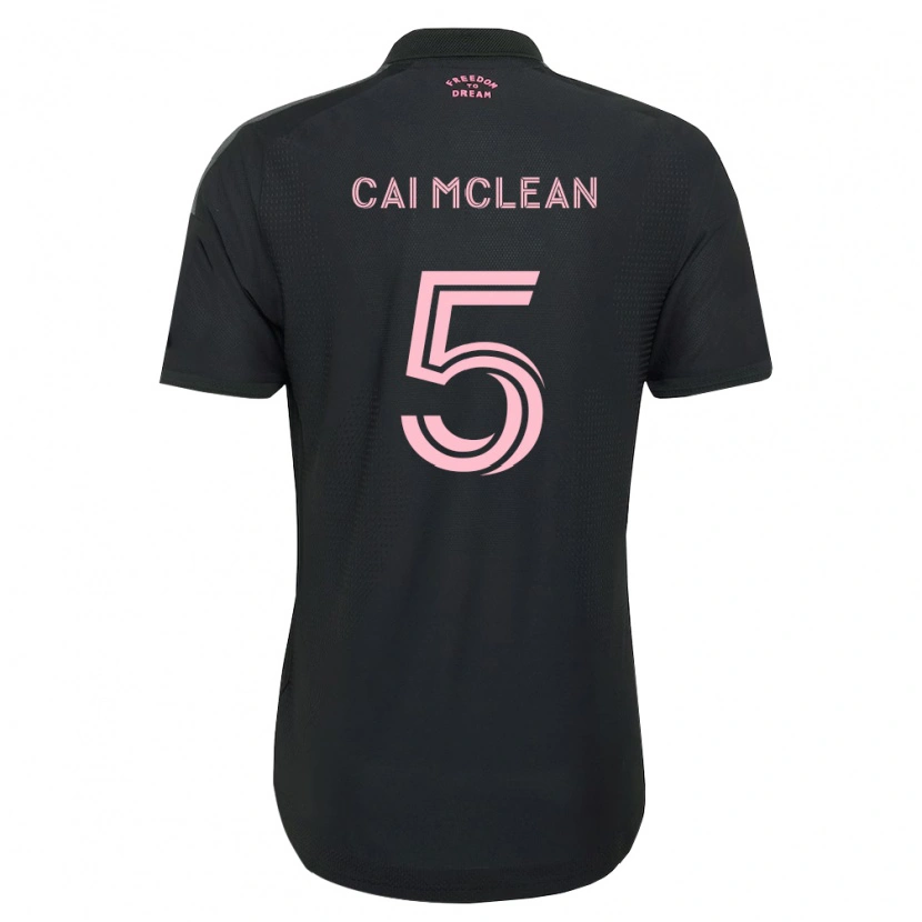 Danxen Homem Camisola Cai Mclean #5 Rosa Preto Branco Alternativa 2026/27 Camisa Brasil