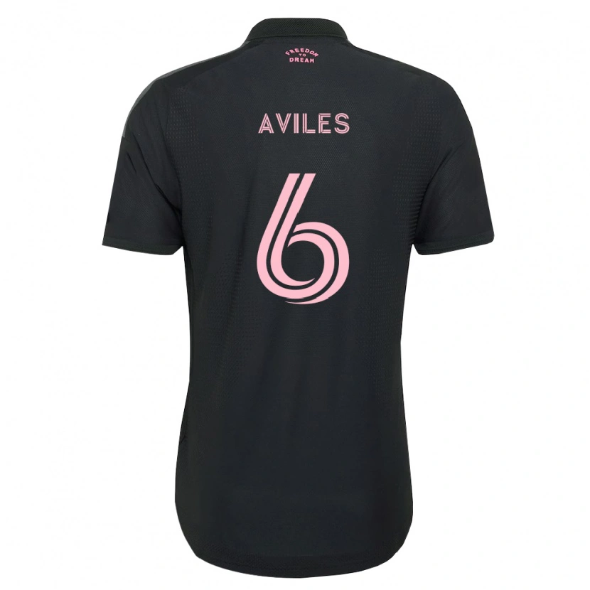Danxen Homem Camisola Tomás Avilés #6 Rosa Preto Branco Alternativa 2026/27 Camisa Brasil