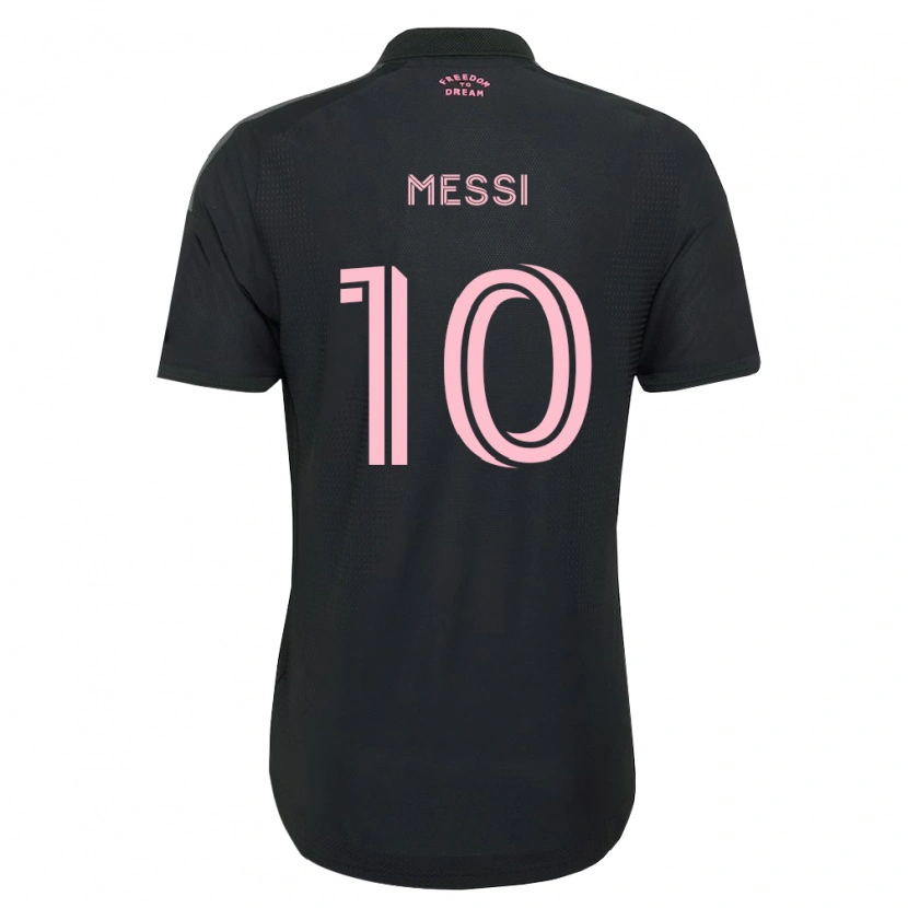 Danxen Homem Camisola Lionel Messi #10 Rosa Preto Branco Alternativa 2026/27 Camisa Brasil