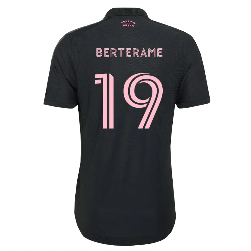 Danxen Homem Camisola Germán Berterame #19 Rosa Preto Branco Alternativa 2026/27 Camisa Brasil