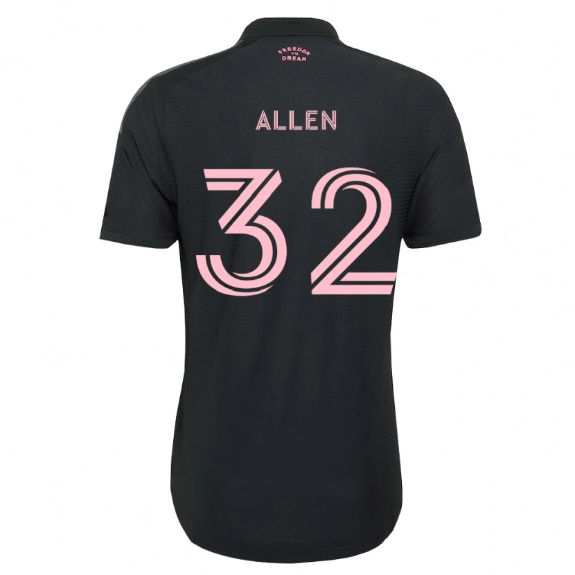 Danxen Homem Camisola Noah Allen #32 Rosa Preto Branco Alternativa 2026/27 Camisa Brasil