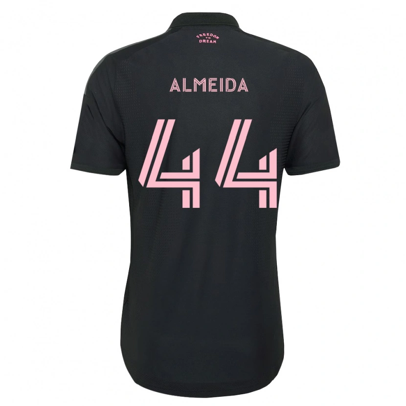 Danxen Homem Camisola Nicholas Almeida #44 Rosa Preto Branco Alternativa 2026/27 Camisa Brasil