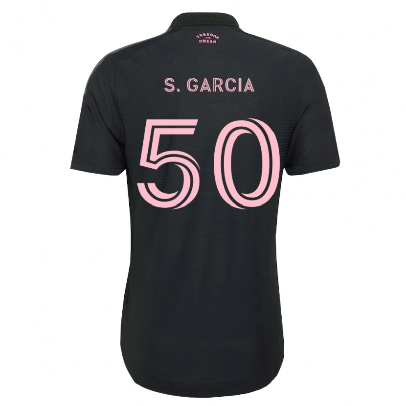 Danxen Homem Camisola Santiago Garcia #50 Rosa Preto Branco Alternativa 2026/27 Camisa Brasil
