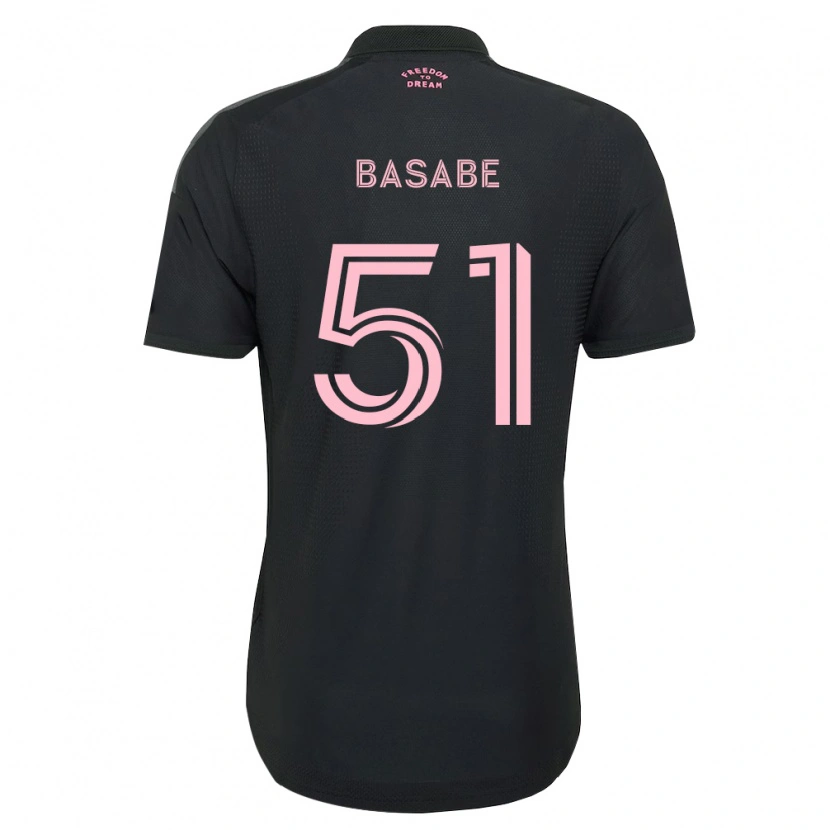 Danxen Homem Camisola Samuel Basabe #51 Rosa Preto Branco Alternativa 2026/27 Camisa Brasil