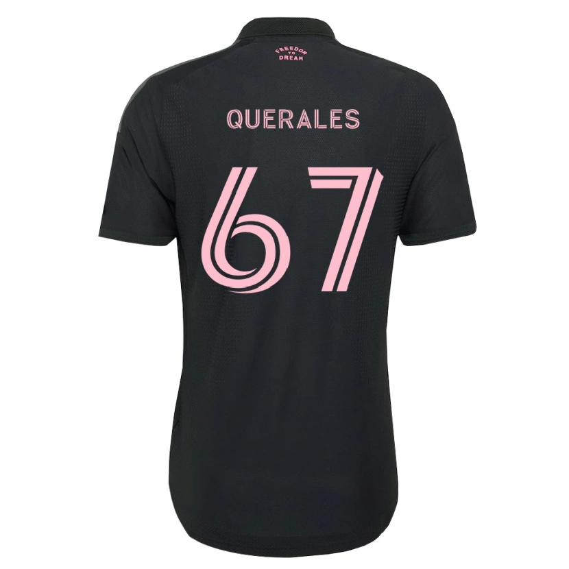 Danxen Homem Camisola Arturo Querales #67 Rosa Preto Branco Alternativa 2026/27 Camisa Brasil