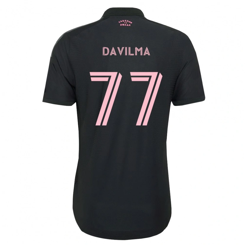 Danxen Homem Camisola Kensly Davilma #77 Rosa Preto Branco Alternativa 2026/27 Camisa Brasil