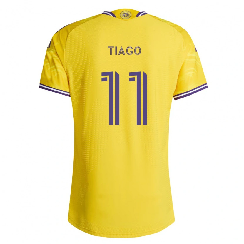 Danxen Homem Camisola Tiago Souza De Jesus Carvalho #11 Roxo Amarelo Alternativa 2026/27 Camisa Brasil