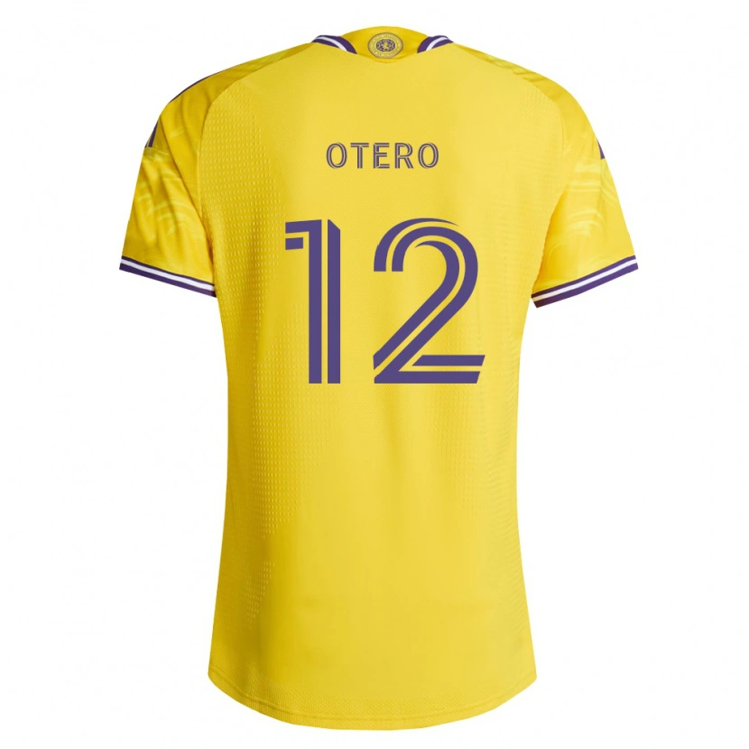 Danxen Homem Camisola Javier Otero #12 Roxo Amarelo Alternativa 2026/27 Camisa Brasil