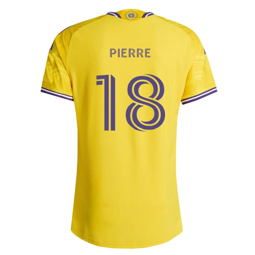 Danxen Homem Camisola Nikolai Pierre #18 Roxo Amarelo Alternativa 2026/27 Camisa Brasil