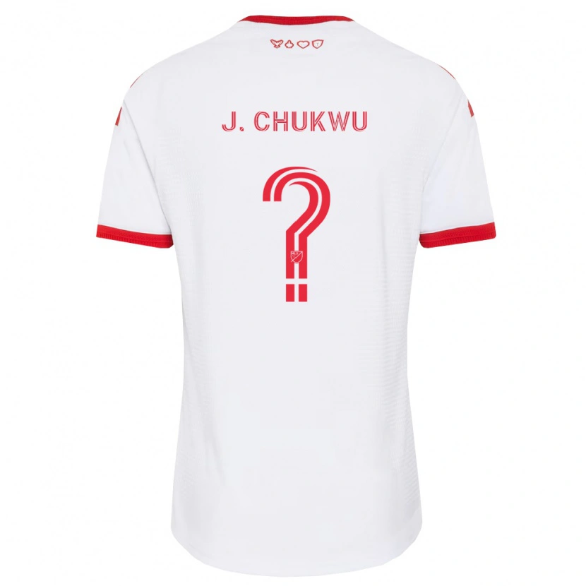 Danxen Homem Camisola Joses Chukwu #0 Branco Vermelho Preto Alternativa 2026/27 Camisa Brasil