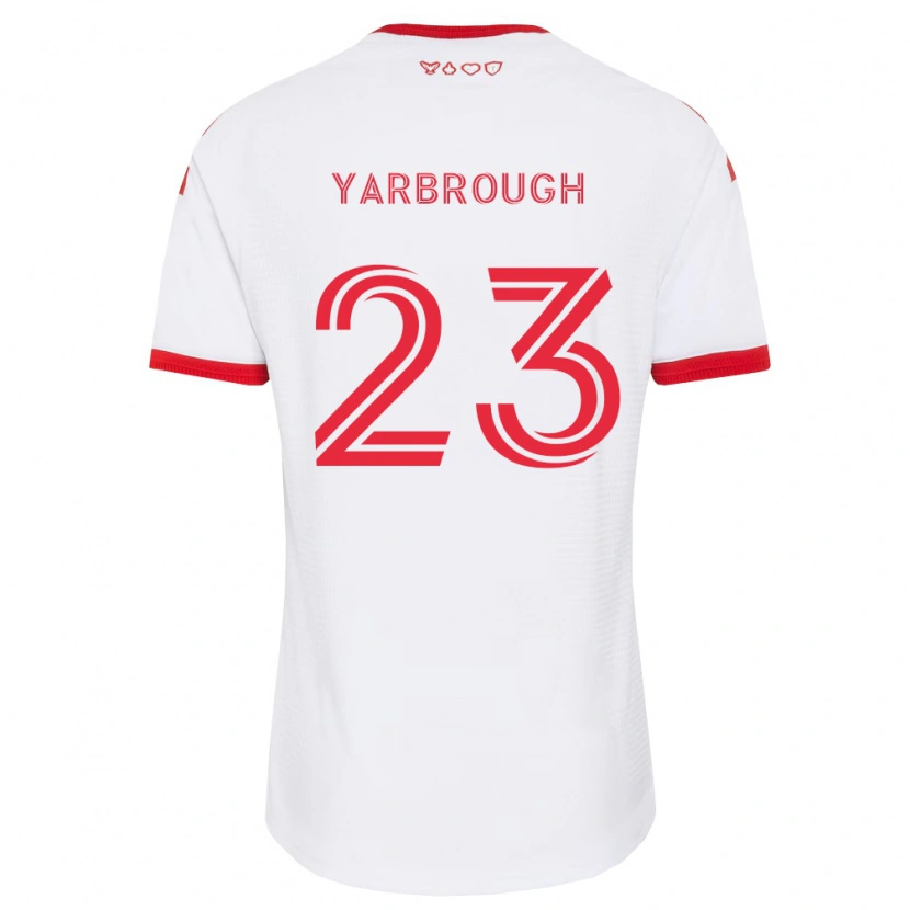 Danxen Homem Camisola William Yarbrough #23 Branco Vermelho Preto Alternativa 2026/27 Camisa Brasil