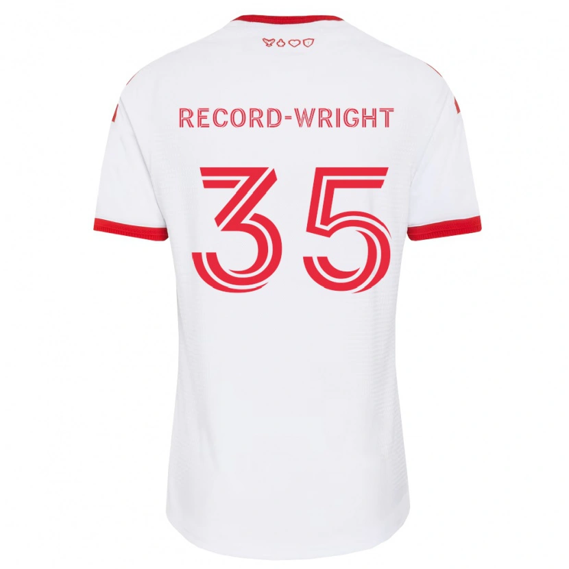 Danxen Homem Camisola Kemari Record-Wright #35 Branco Vermelho Preto Alternativa 2026/27 Camisa Brasil