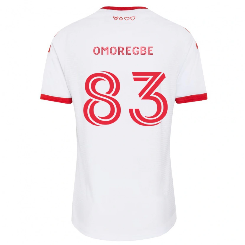 Danxen Homem Camisola Edwin Omoregbe #83 Branco Vermelho Preto Alternativa 2026/27 Camisa Brasil