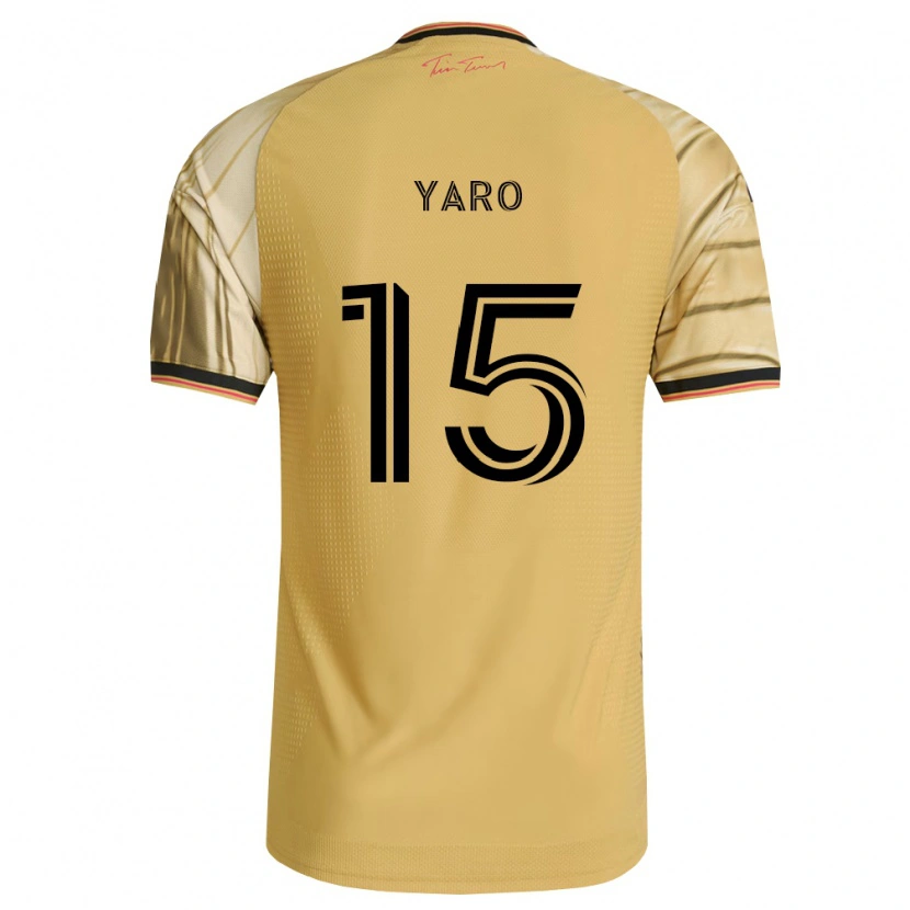 Danxen Homem Camisola Joshua Yaro #15 Marrom Amarelo Preto Alternativa 2026/27 Camisa Brasil
