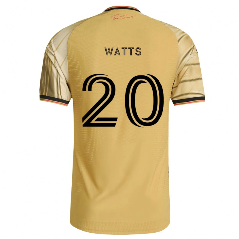 Danxen Homem Camisola Akil Watts #20 Marrom Amarelo Preto Alternativa 2026/27 Camisa Brasil