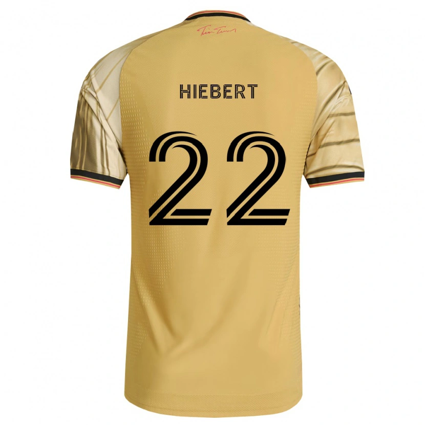 Danxen Homem Camisola Kyle Hiebert #22 Marrom Amarelo Preto Alternativa 2026/27 Camisa Brasil