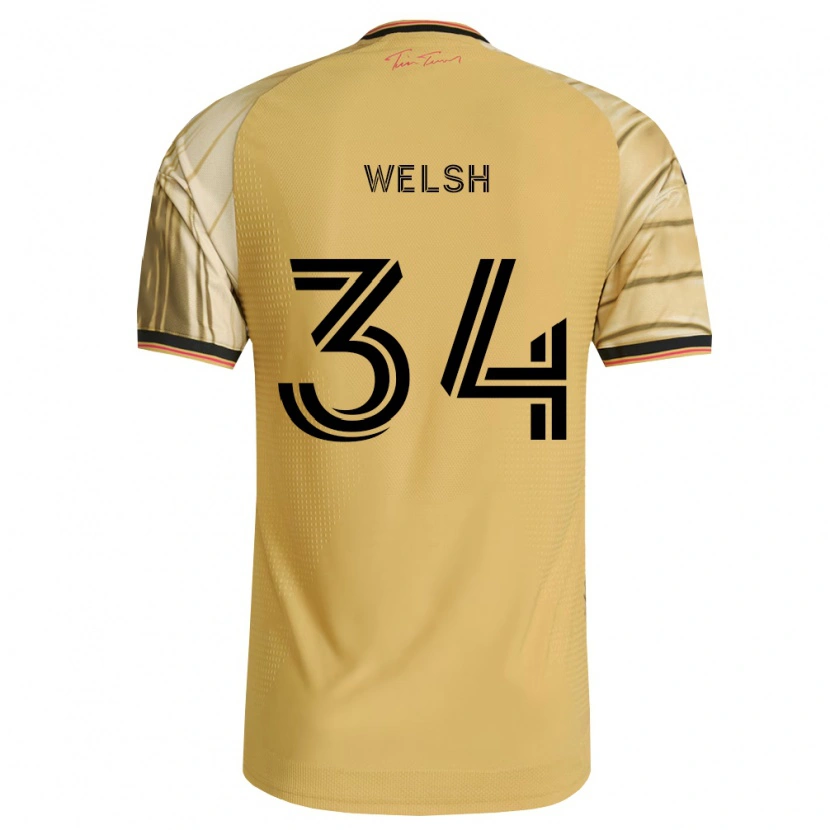 Danxen Homem Camisola Colin Welsh #34 Marrom Amarelo Preto Alternativa 2026/27 Camisa Brasil