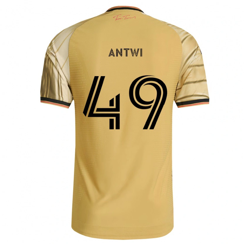 Danxen Homem Camisola Seth Antwi #49 Marrom Amarelo Preto Alternativa 2026/27 Camisa Brasil