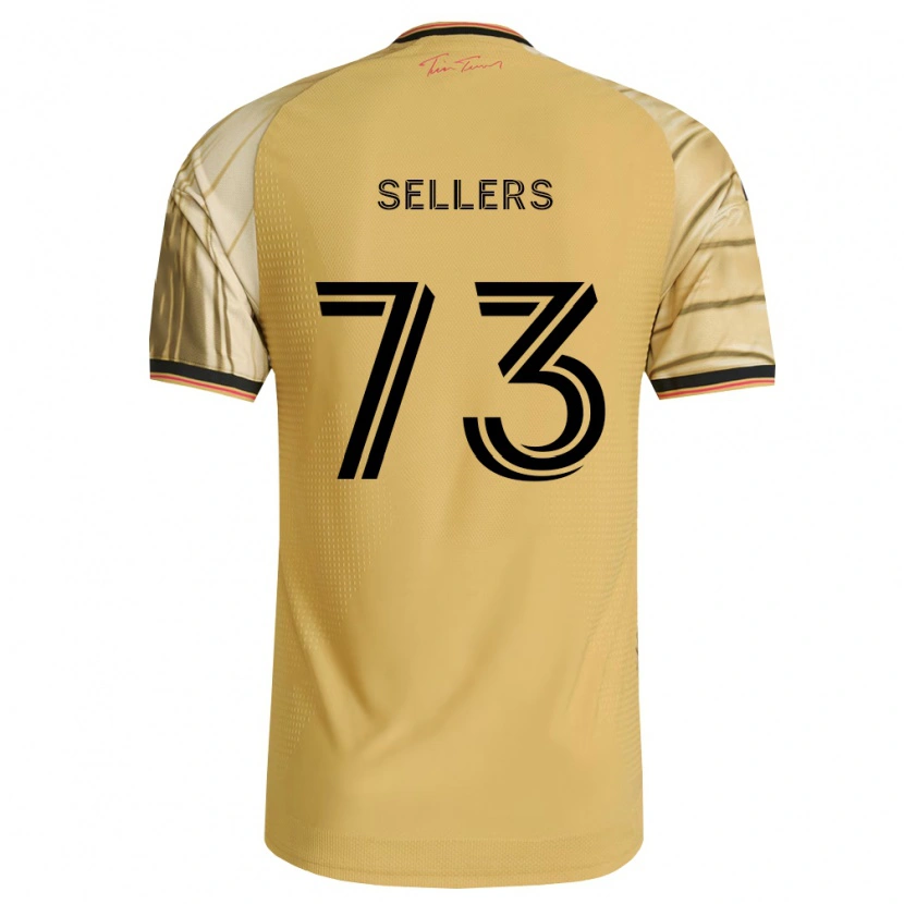 Danxen Homem Camisola Braydon Sellers #73 Marrom Amarelo Preto Alternativa 2026/27 Camisa Brasil