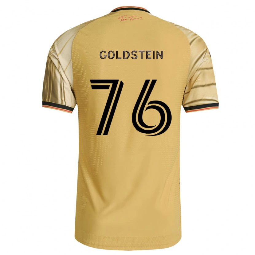 Danxen Homem Camisola Sam Goldstein #76 Marrom Amarelo Preto Alternativa 2026/27 Camisa Brasil