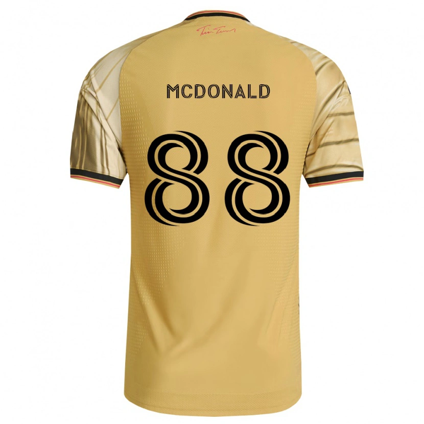 Danxen Homem Camisola Patrick Mcdonald #88 Marrom Amarelo Preto Alternativa 2026/27 Camisa Brasil