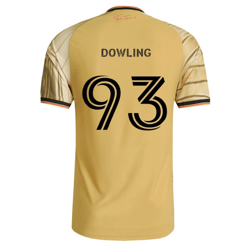 Danxen Homem Camisola Drew Dowling #93 Marrom Amarelo Preto Alternativa 2026/27 Camisa Brasil