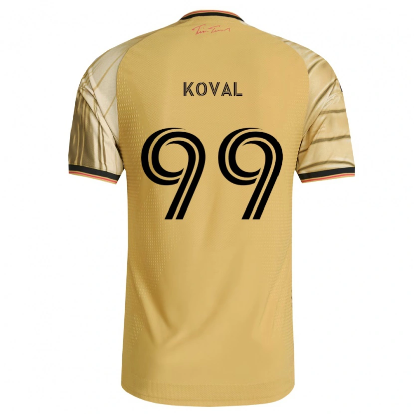 Danxen Homem Camisola Stanislav Koval #99 Marrom Amarelo Preto Alternativa 2026/27 Camisa Brasil