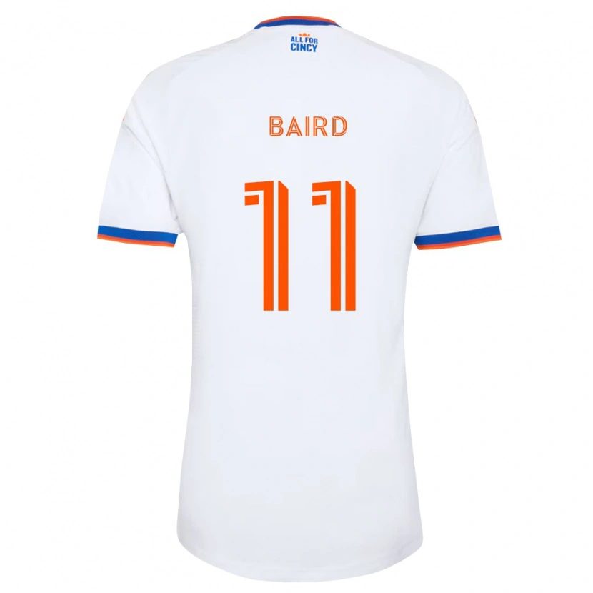 Danxen Homem Camisola Corey Baird #11 Branco Azul Marinho Laranja Alternativa 2026/27 Camisa Brasil