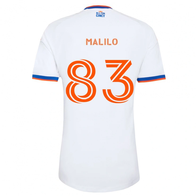 Danxen Homem Camisola Chance Malilo #83 Branco Azul Marinho Laranja Alternativa 2026/27 Camisa Brasil
