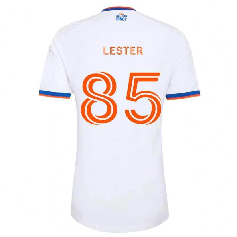 Danxen Homem Camisola Dominick Lester #85 Branco Azul Marinho Laranja Alternativa 2026/27 Camisa Brasil