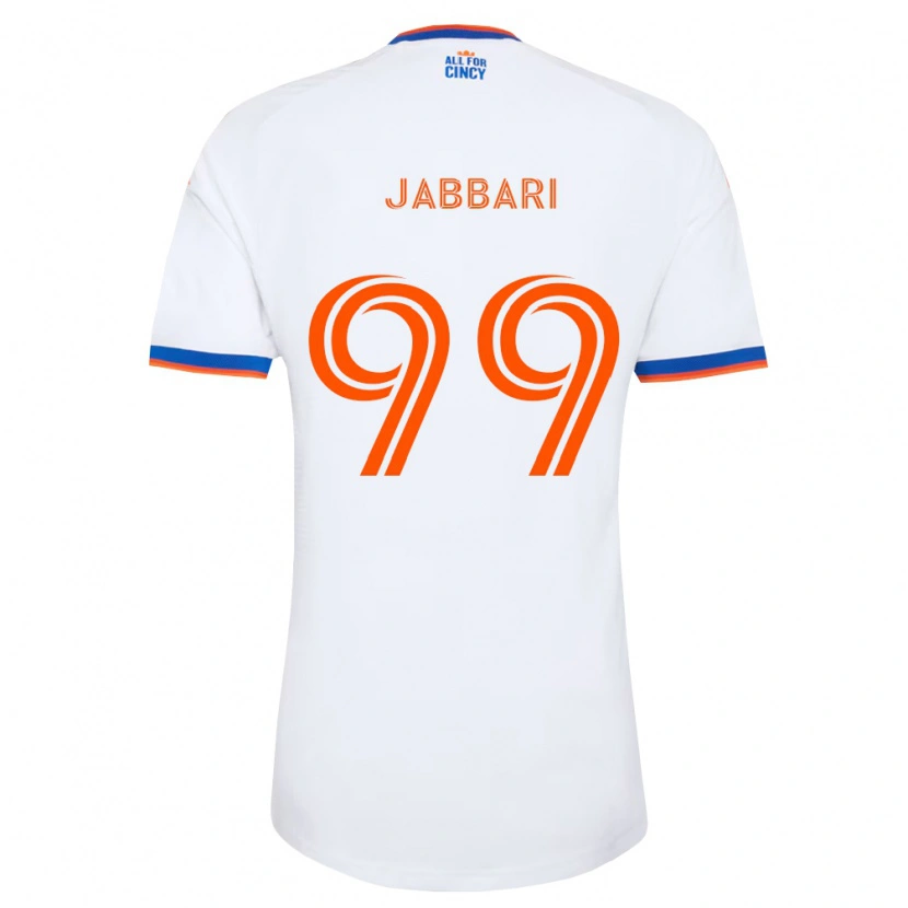 Danxen Homem Camisola Ayoub Jabbari #99 Branco Azul Marinho Laranja Alternativa 2026/27 Camisa Brasil